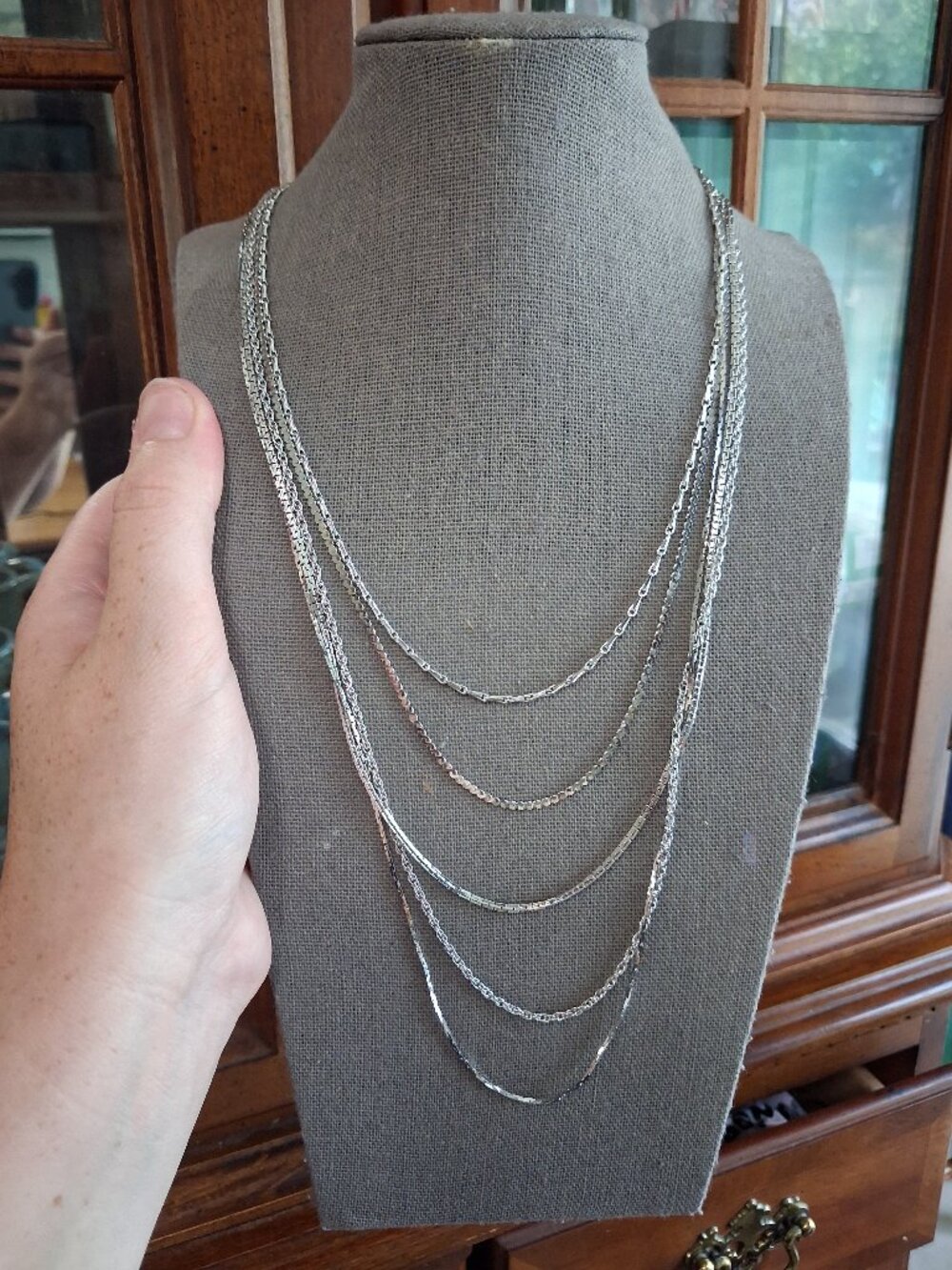 Vintage Monet multistrand necklace